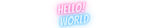 HELLO!  WORLD
